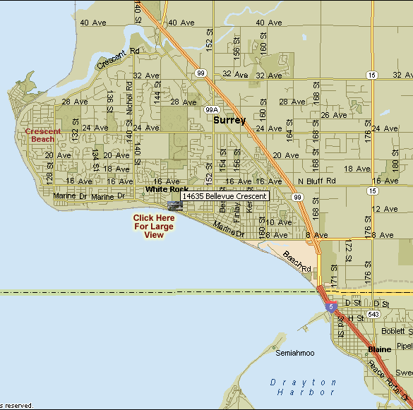 White Rock map